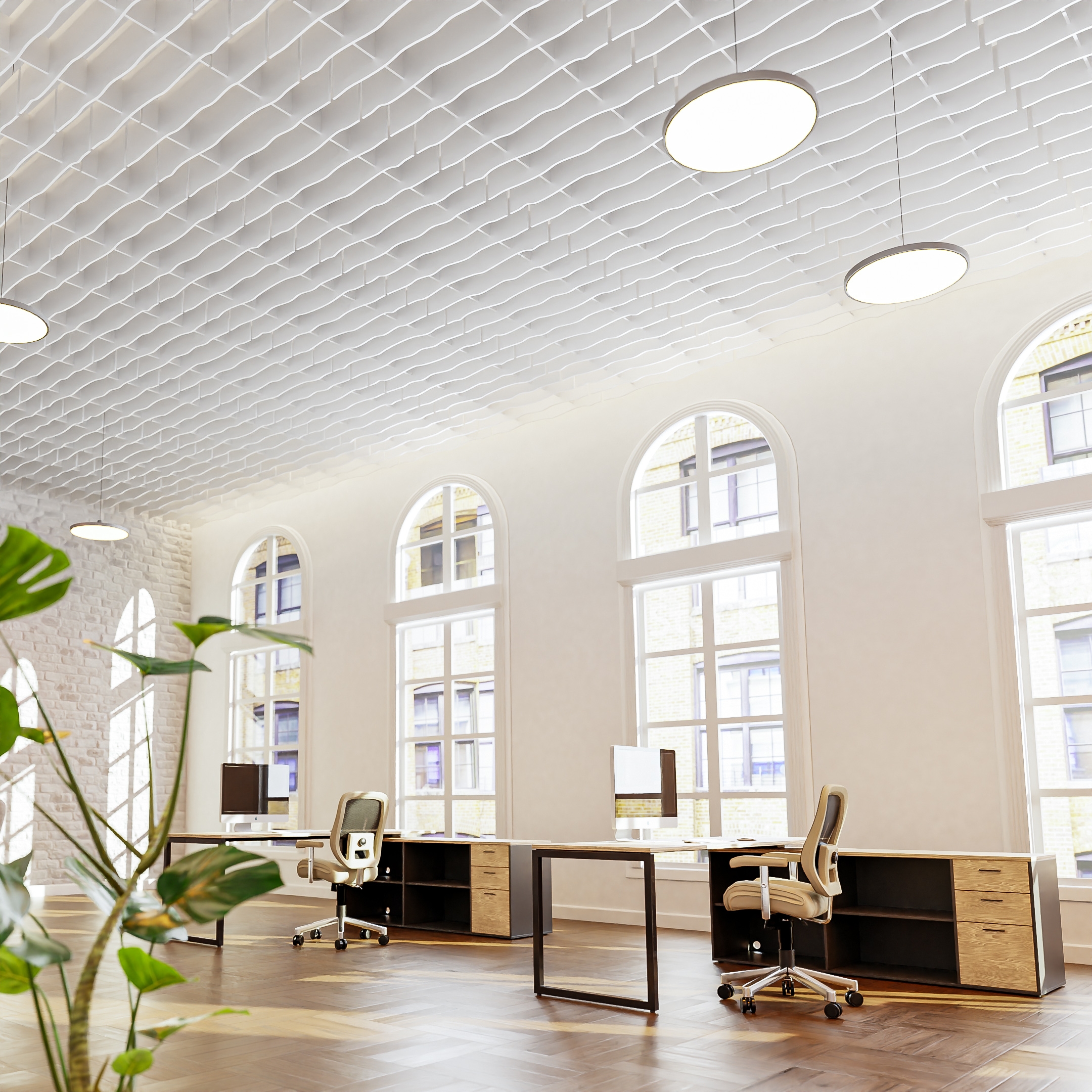 PET Felt Ceiling System - BLAFFE