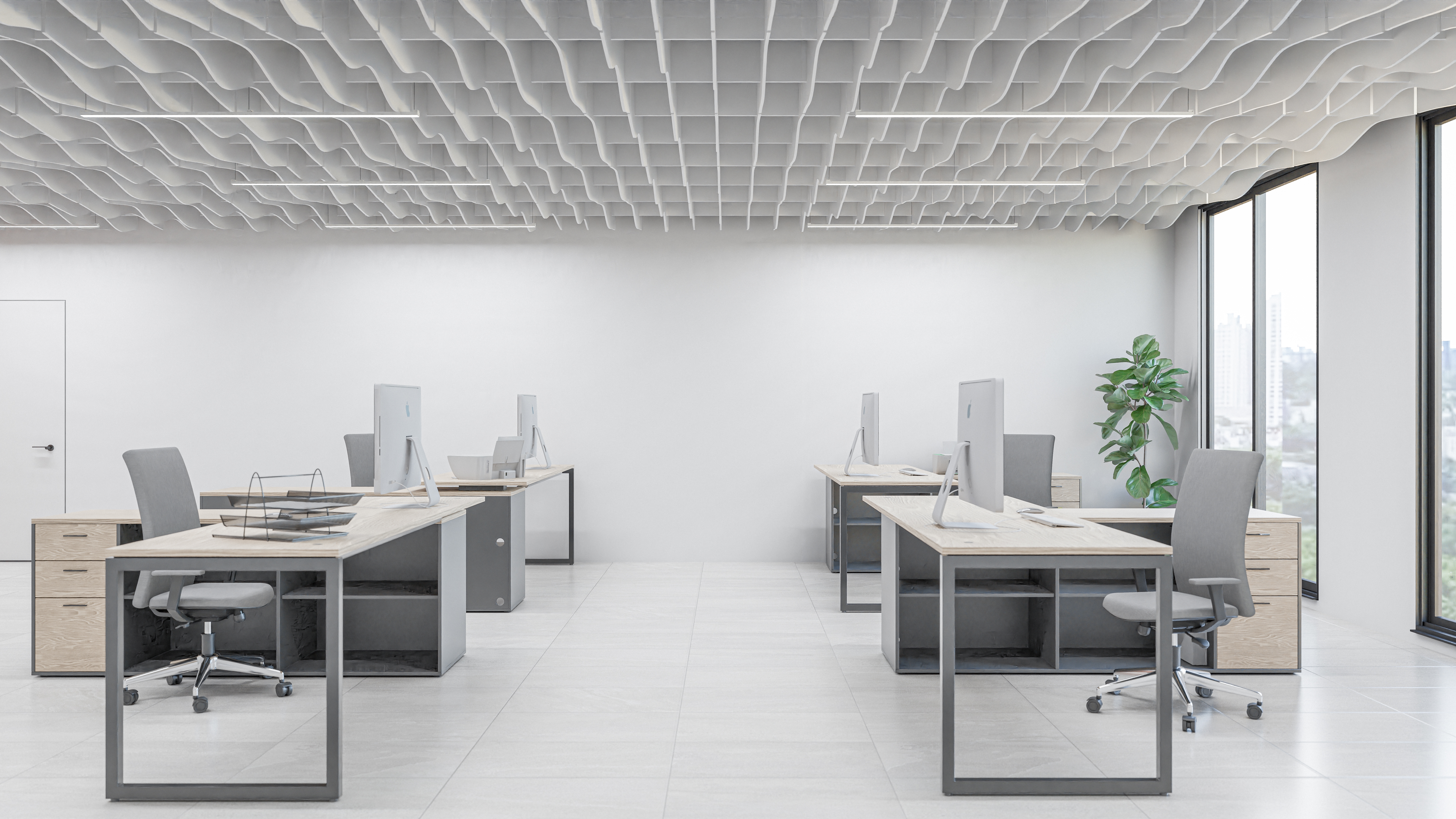 PET Felt Ceiling System - BLAFFE