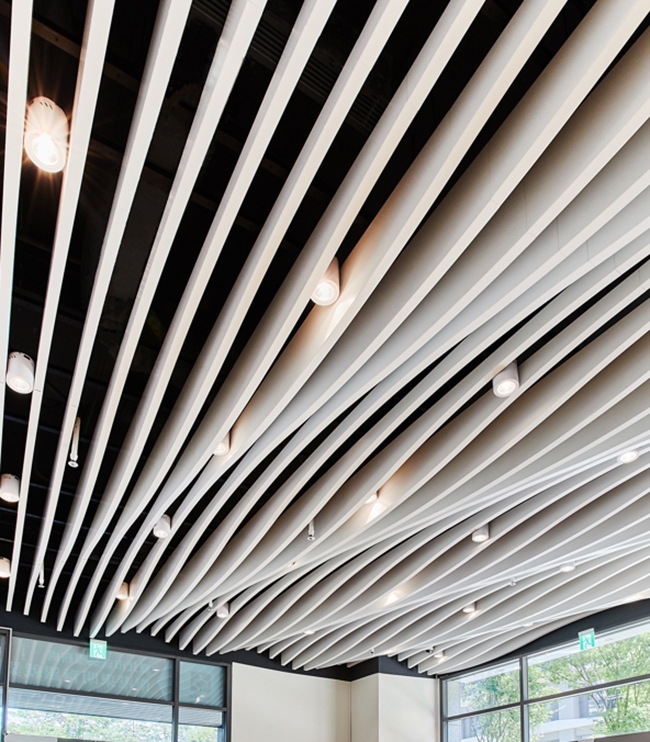 Microperforated Aluminum - Ceiling Baffles