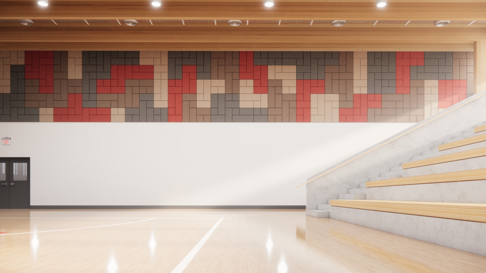 Wood Wool Panel - Engraved