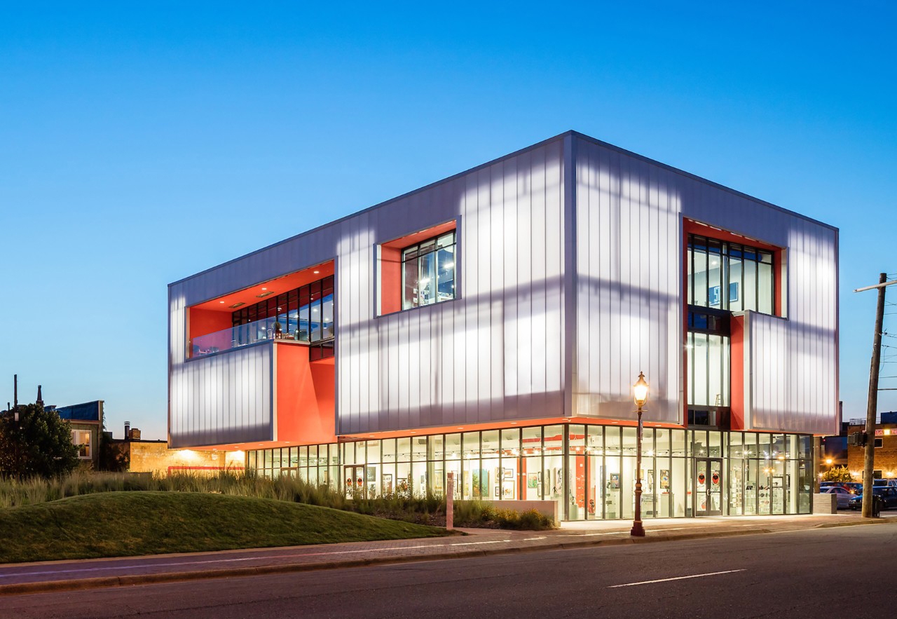 Translucent Wall Systems at AFAS Center for Arts