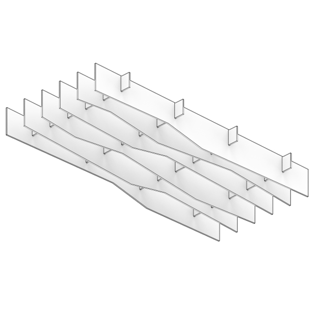 PET Felt Ceiling System - BLAFFE