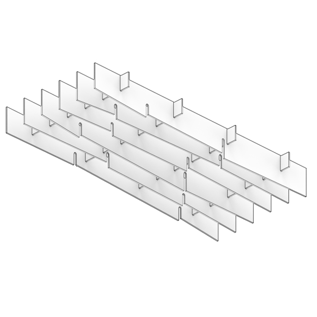 PET Felt Ceiling System - BLAFFE