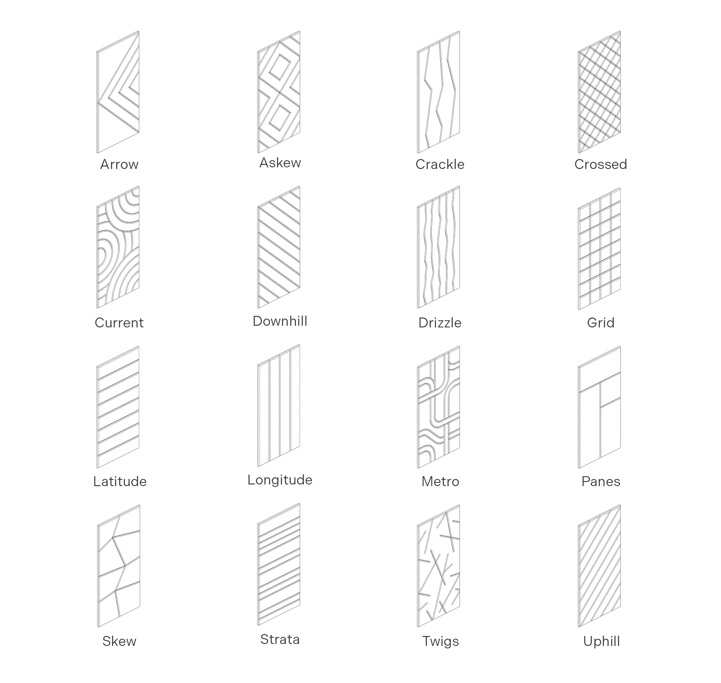 Wood Wool Panel - Engraved