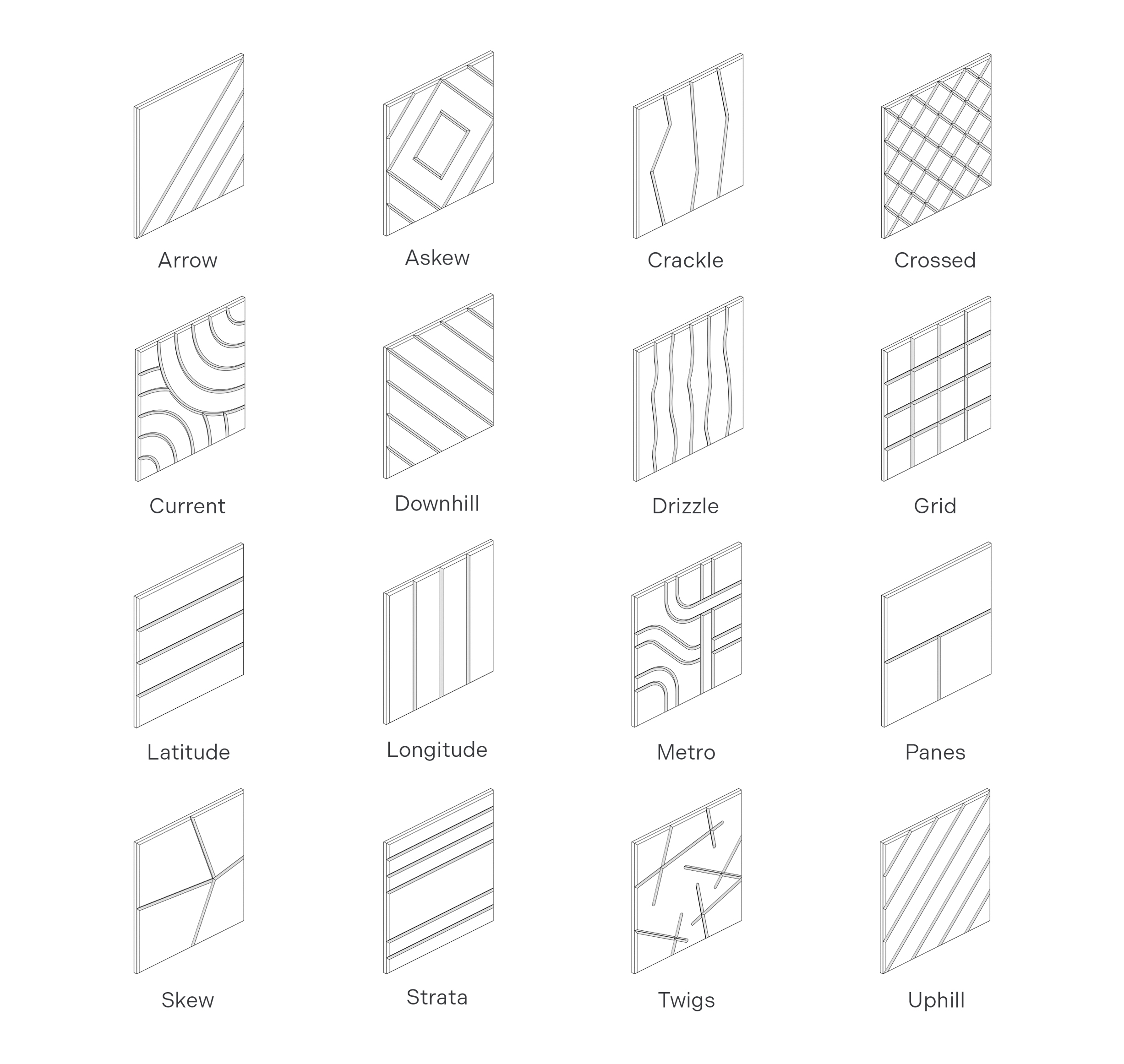 Wood Wool Panel - Engraved