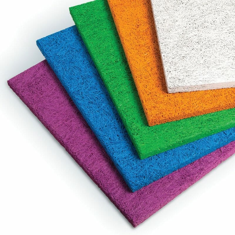 Wood Wool Panel - Engraved