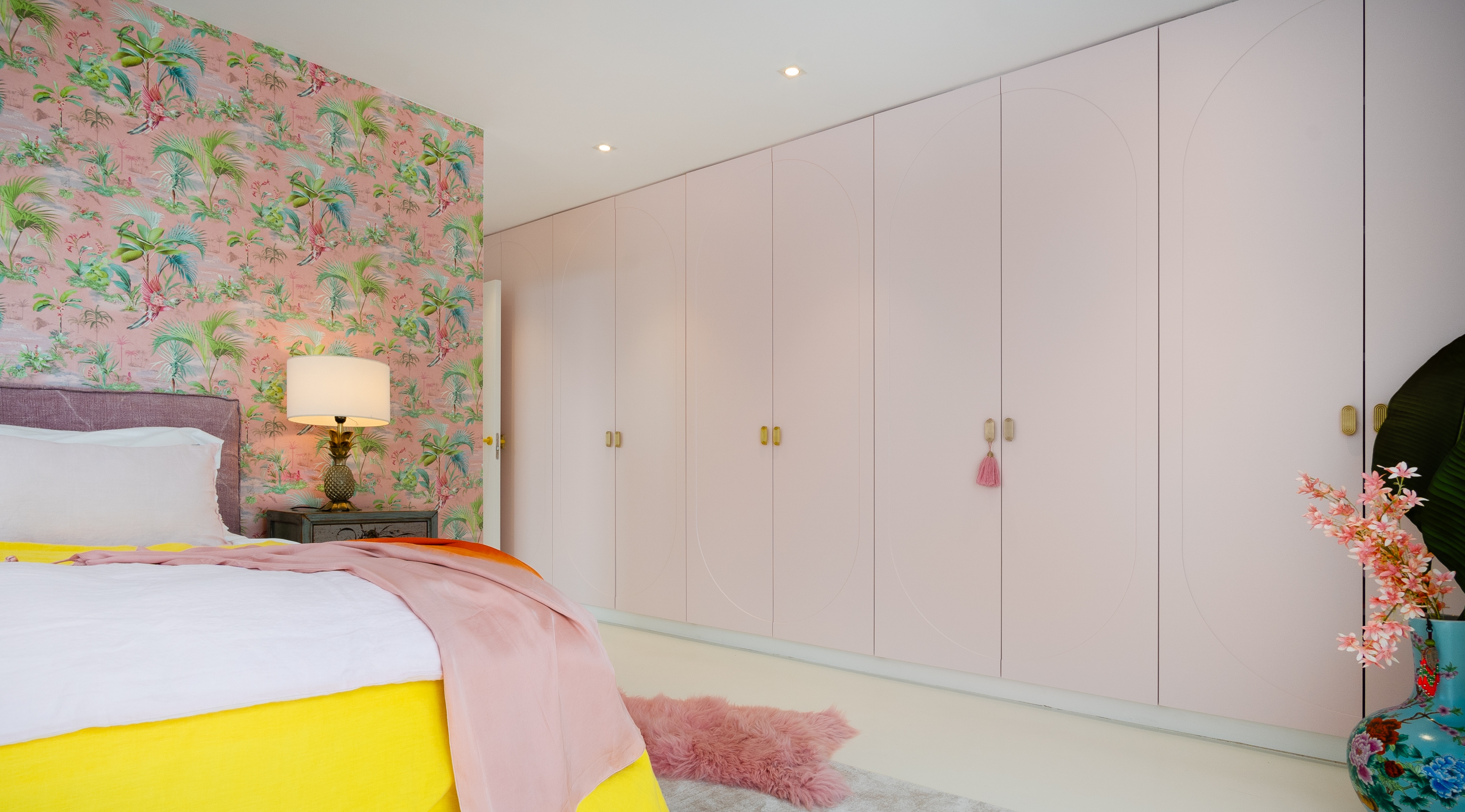 Minimalistic Door Handles in Guest House