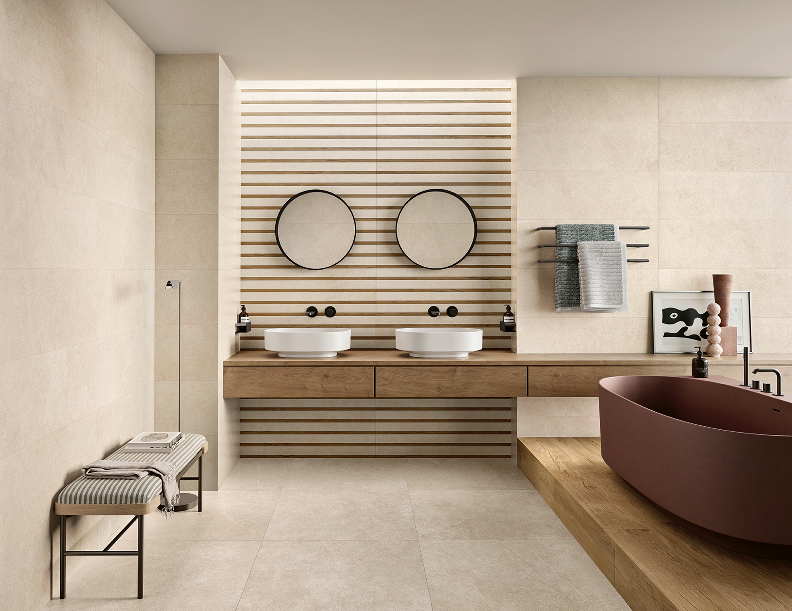 Porcelain Stoneware and Single Fired Wall Tiles - Sense 