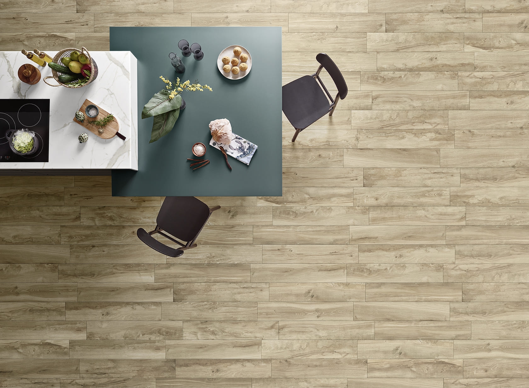 Glazed Porcelain Tiles - Wooden