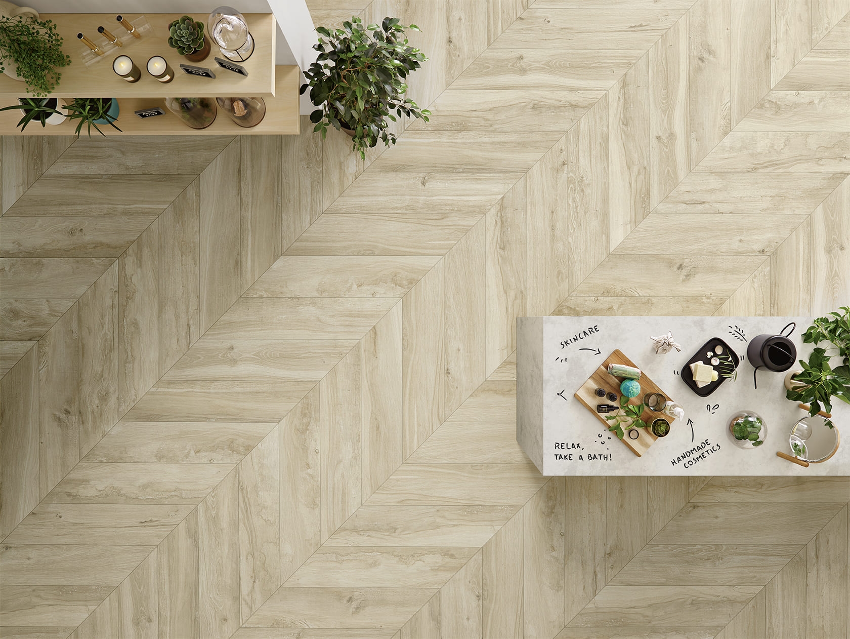 Glazed Porcelain Tiles - Wooden