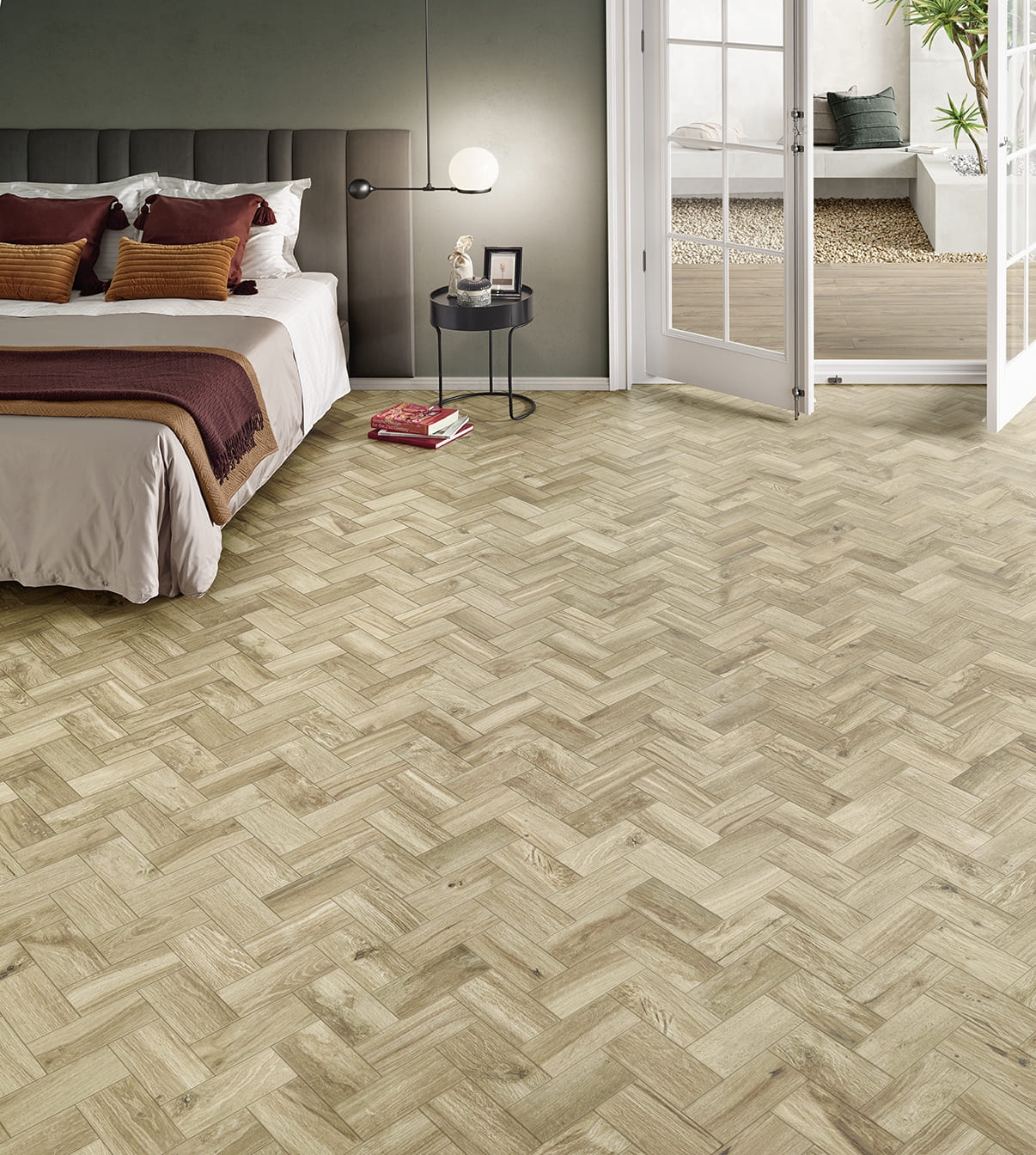 Glazed Porcelain Tiles - Wooden