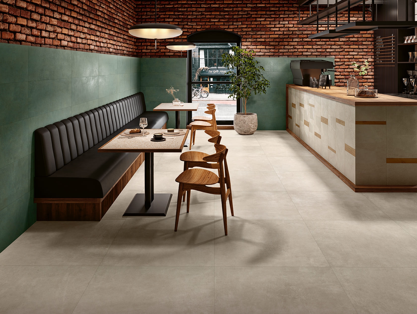 Coloured Body Porcelain Stoneware and Single Fired Wall Tiles - Gravity