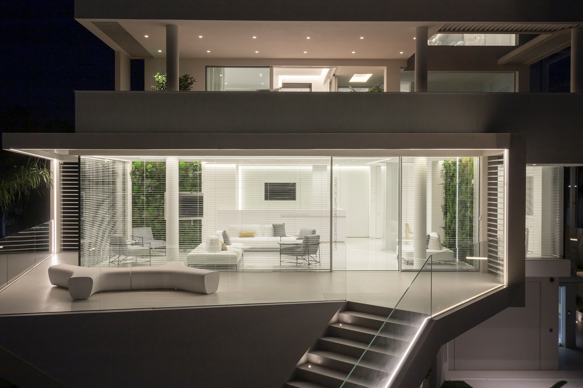 Indoor & Outdoor Furniture in Modern Dental Center