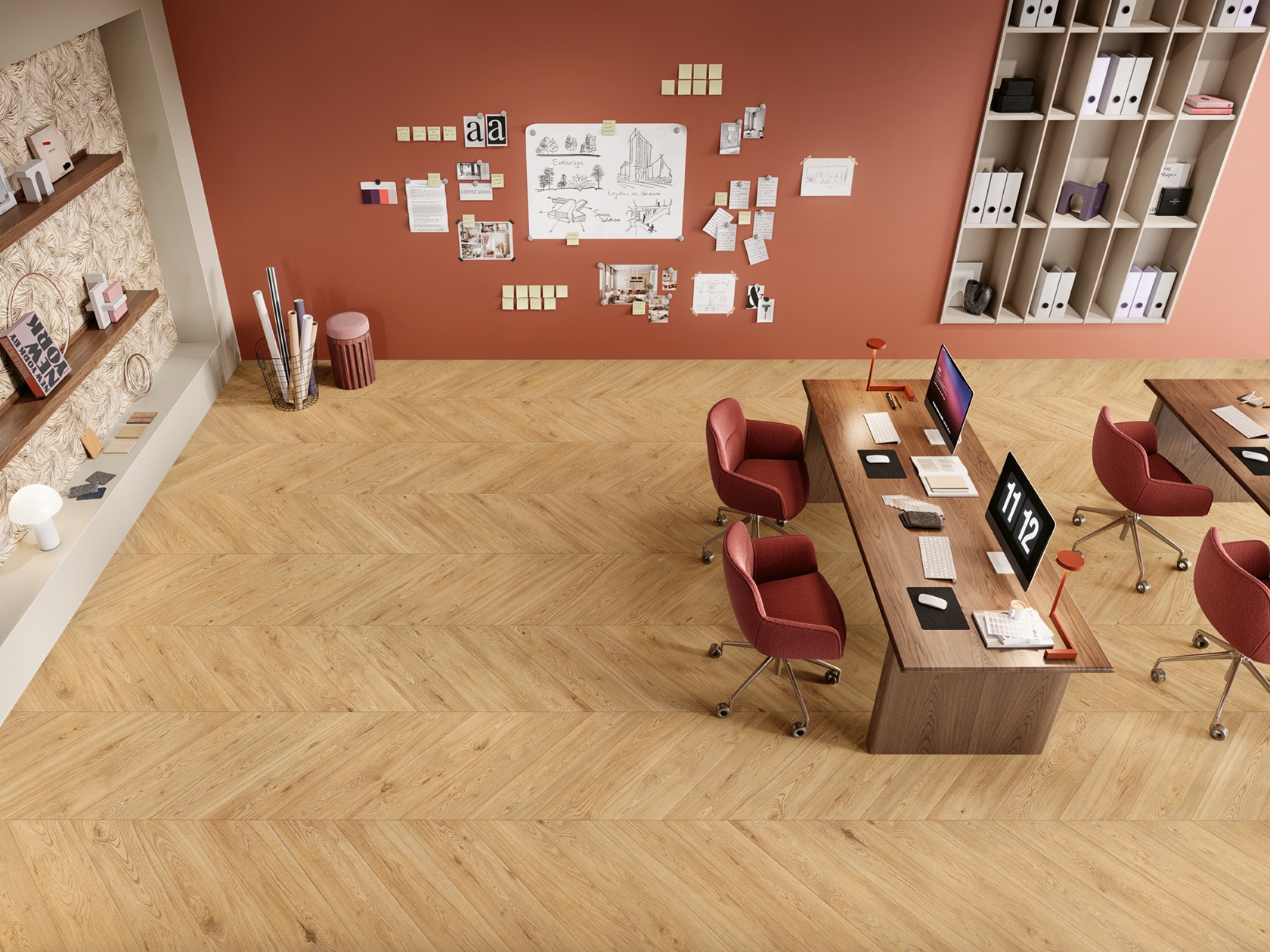 Glazed Porcelain Wall and Floor Tiles - Woodline