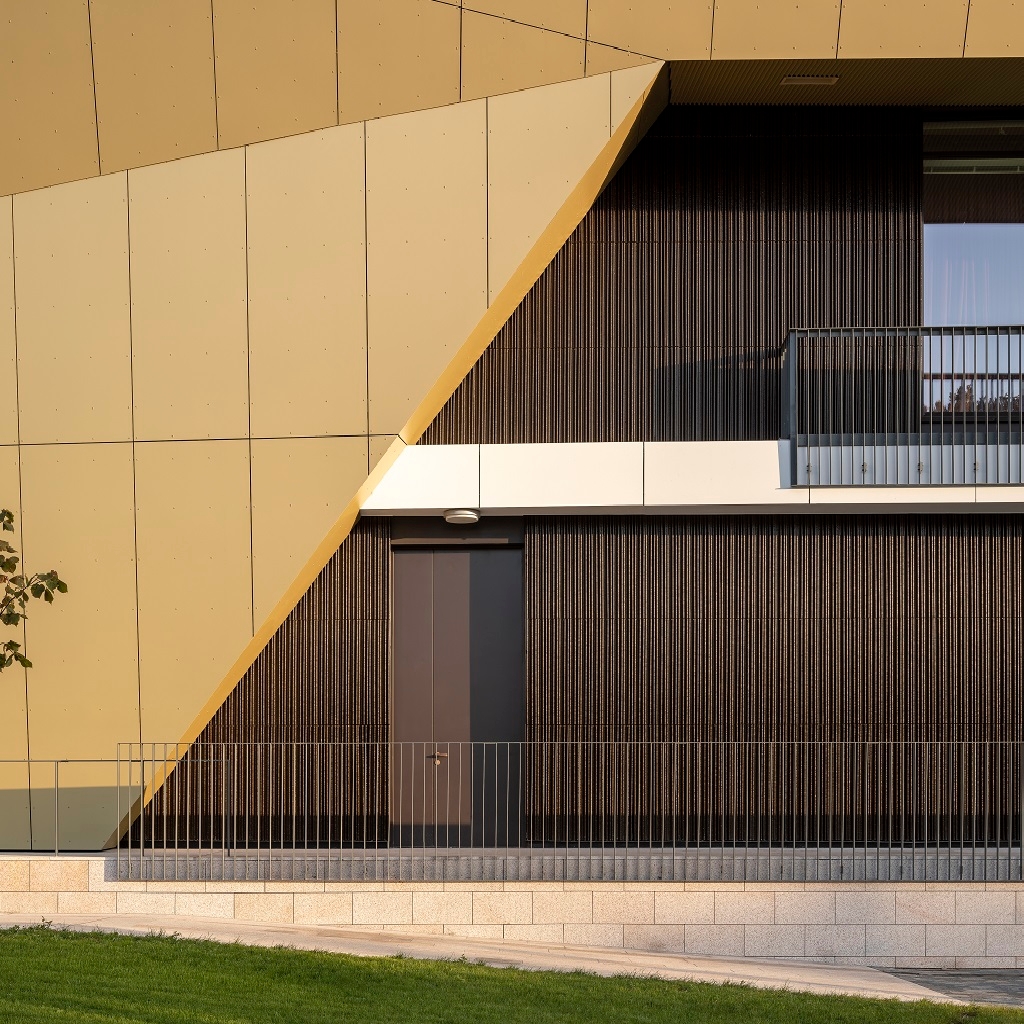 Terracotta Facade for  Regional LVA Ventspils Music School | ALPHATON®