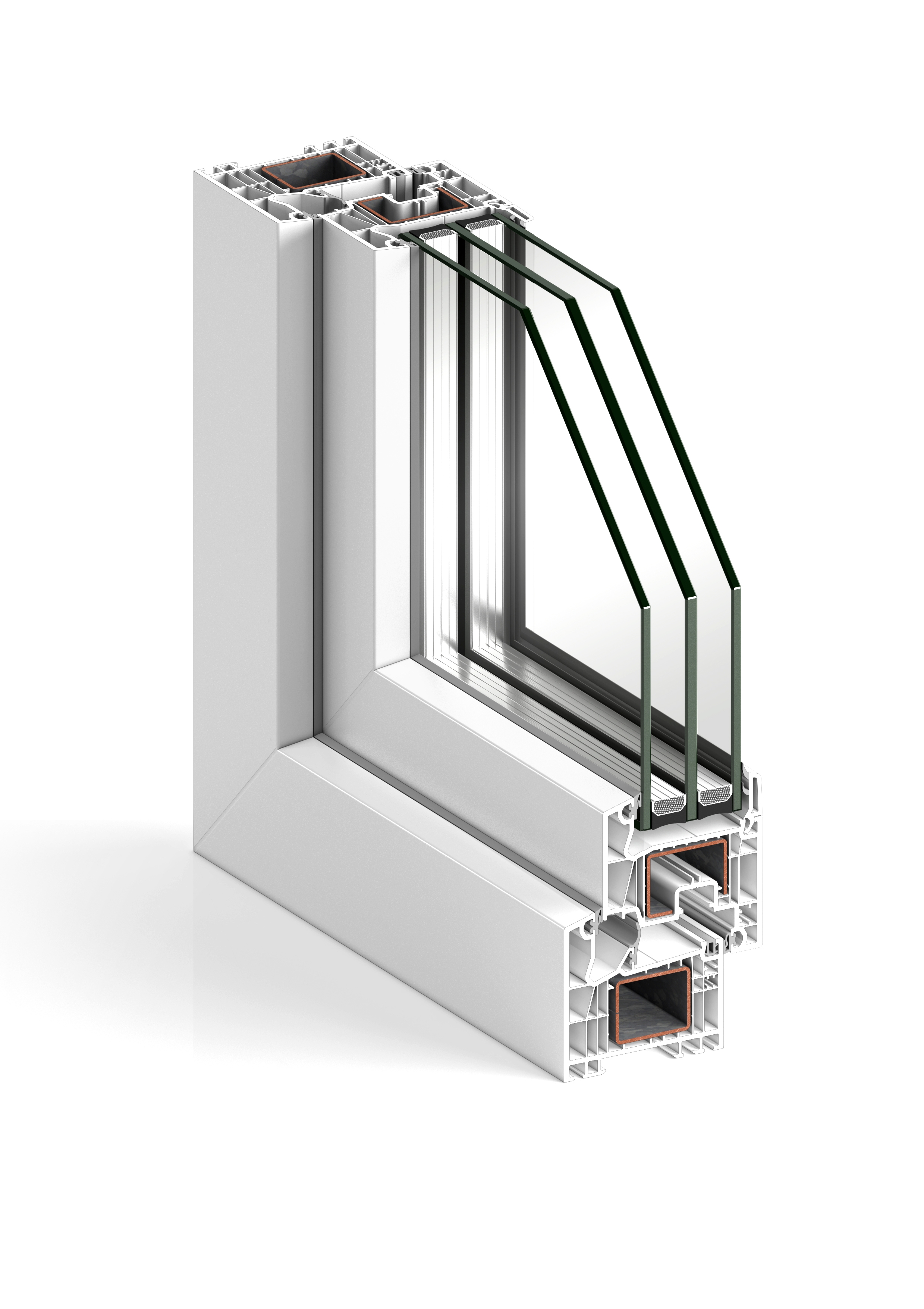 Finished PVC Windows STRUGAL