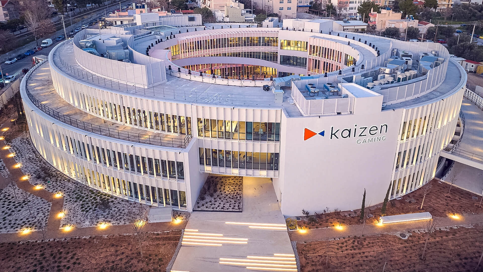 Futuristic Gaming Campus in Athens
