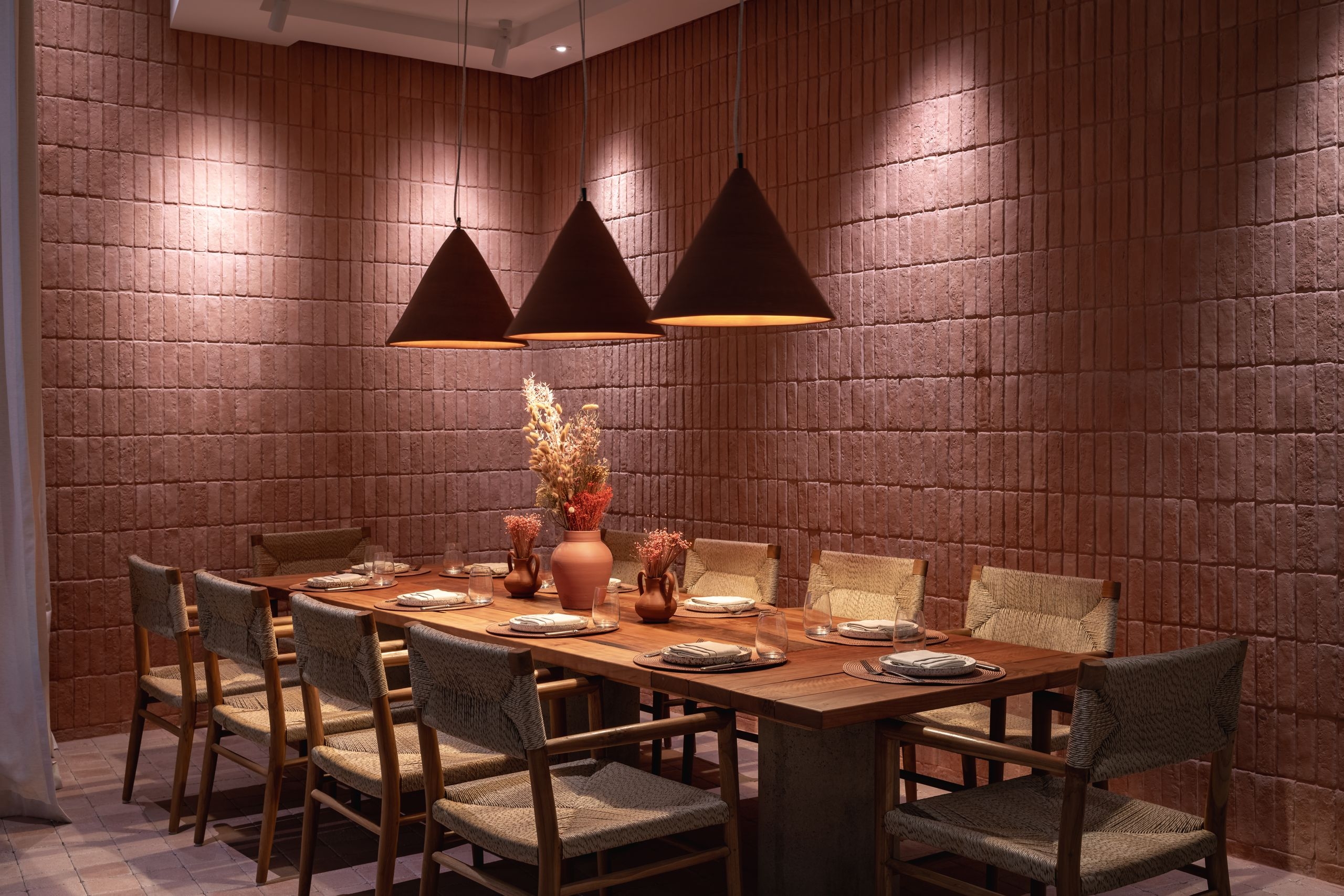 Modern restaurant in Dubai, UAE