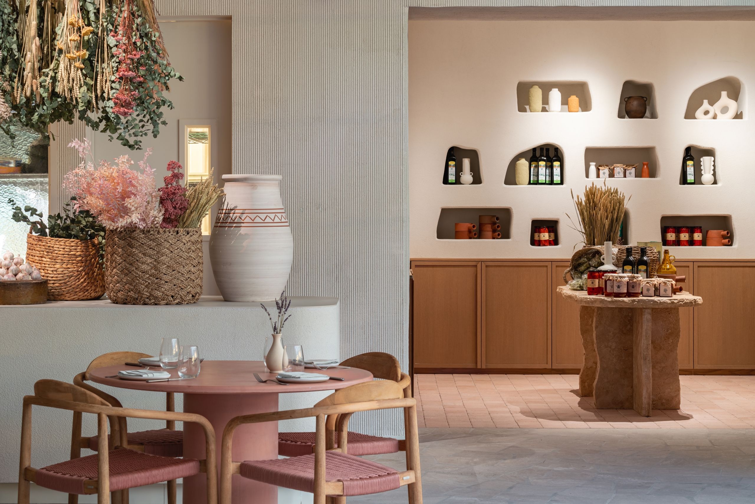 Modern restaurant in Dubai, UAE