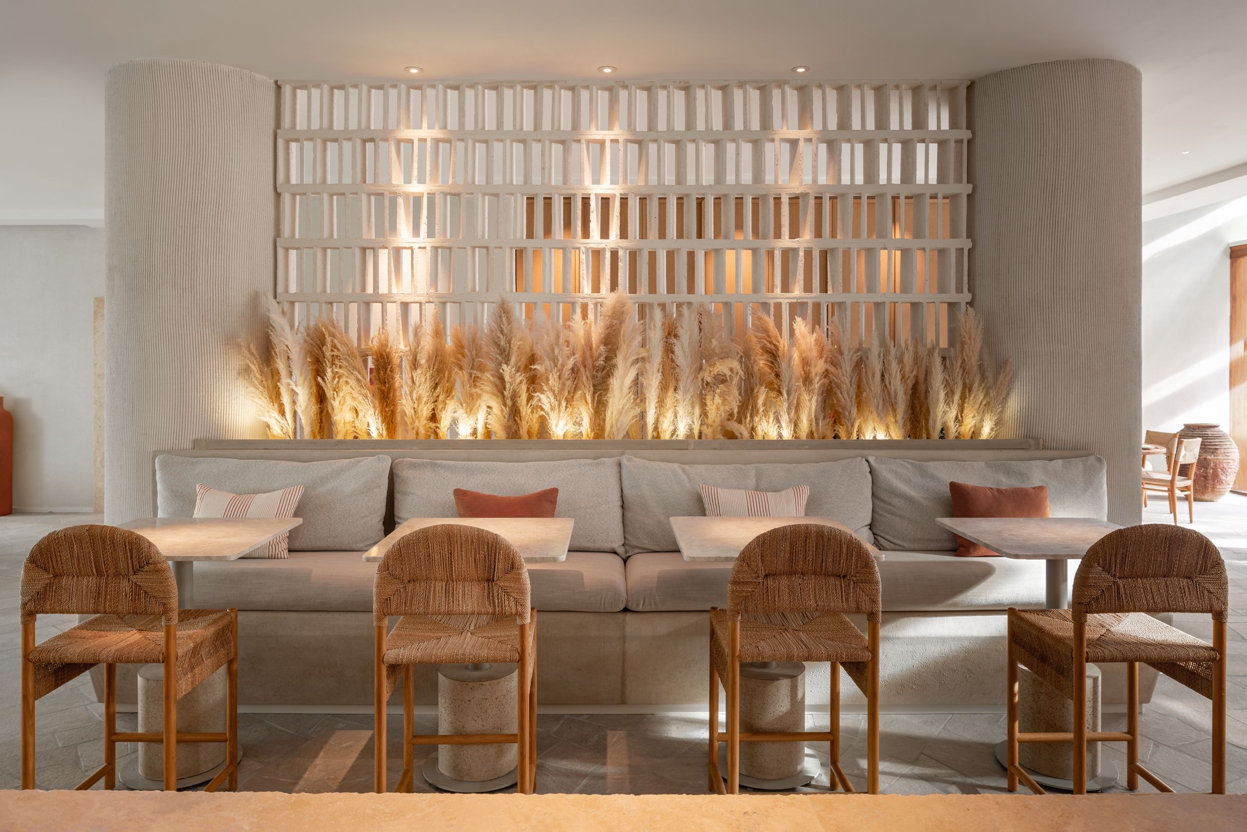 Modern restaurant in Dubai, UAE