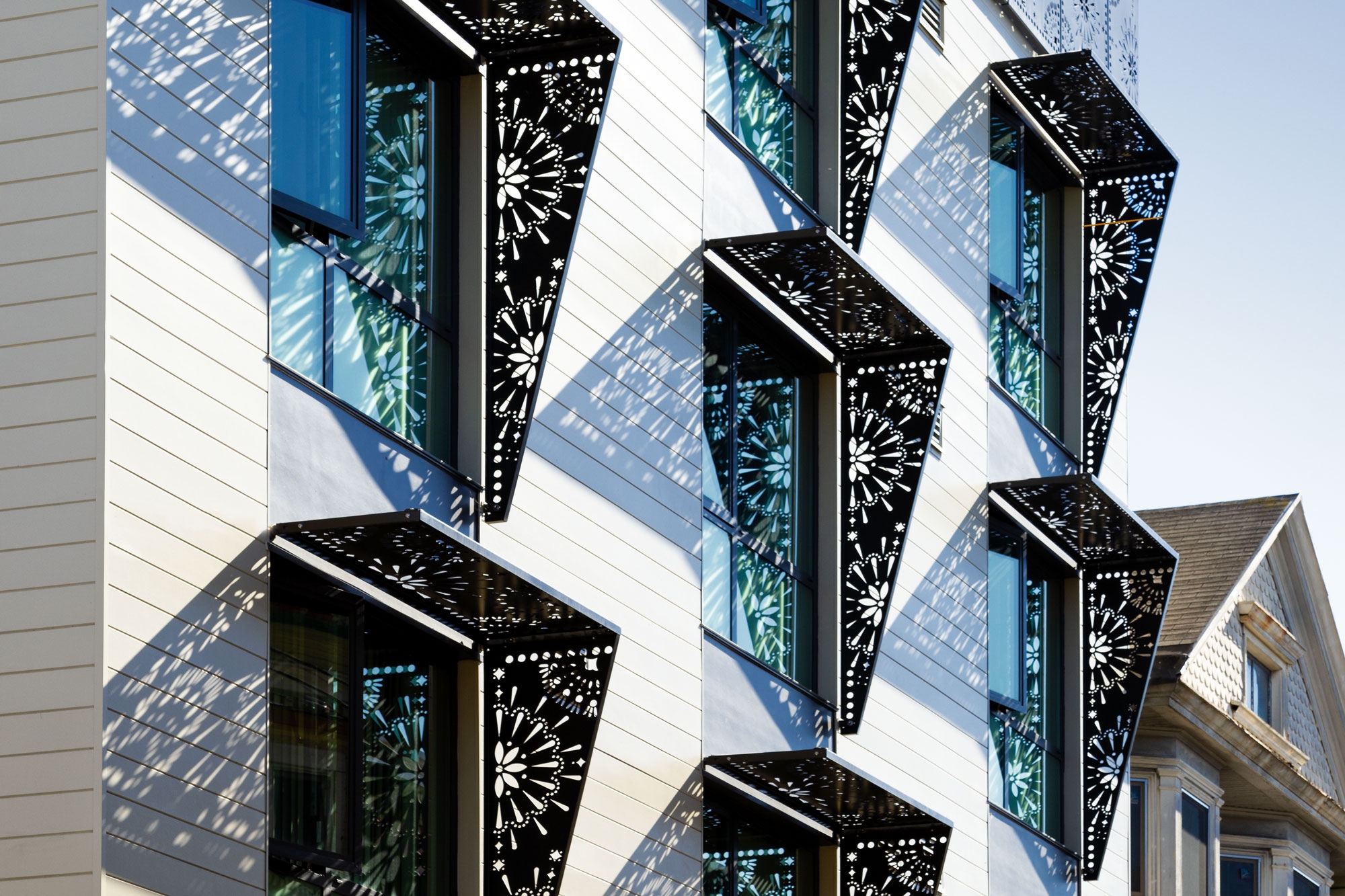 Sunshades at Casa De La Mision