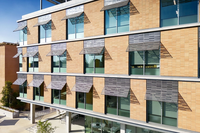 Sunshades in UCR School of Medicine