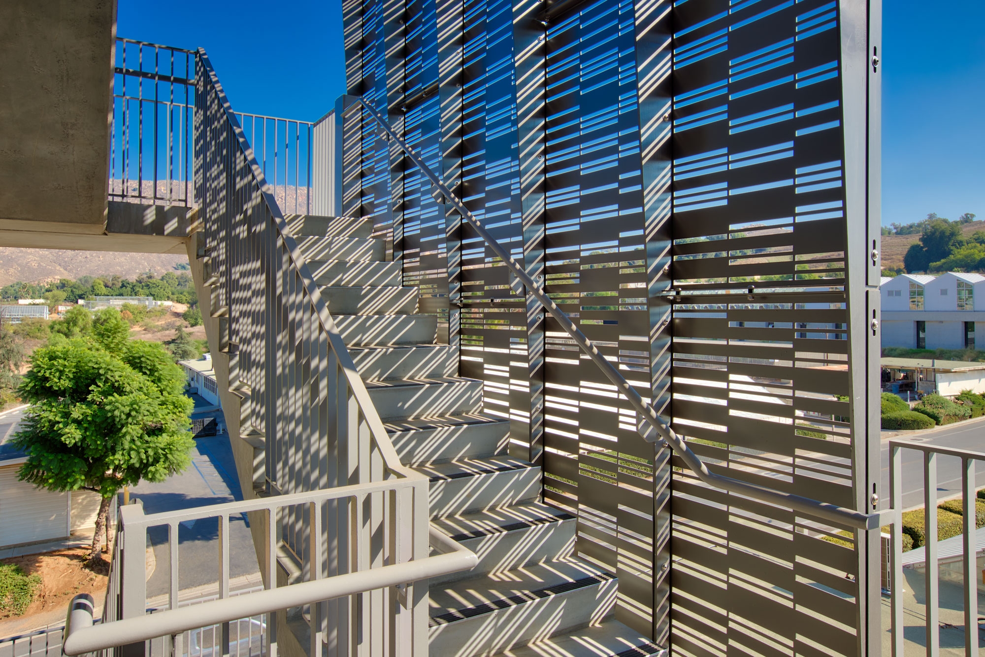 Sunshades in UCR School of Medicine