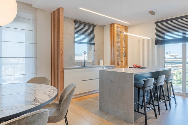 Neolith Beton on kitchen countertops