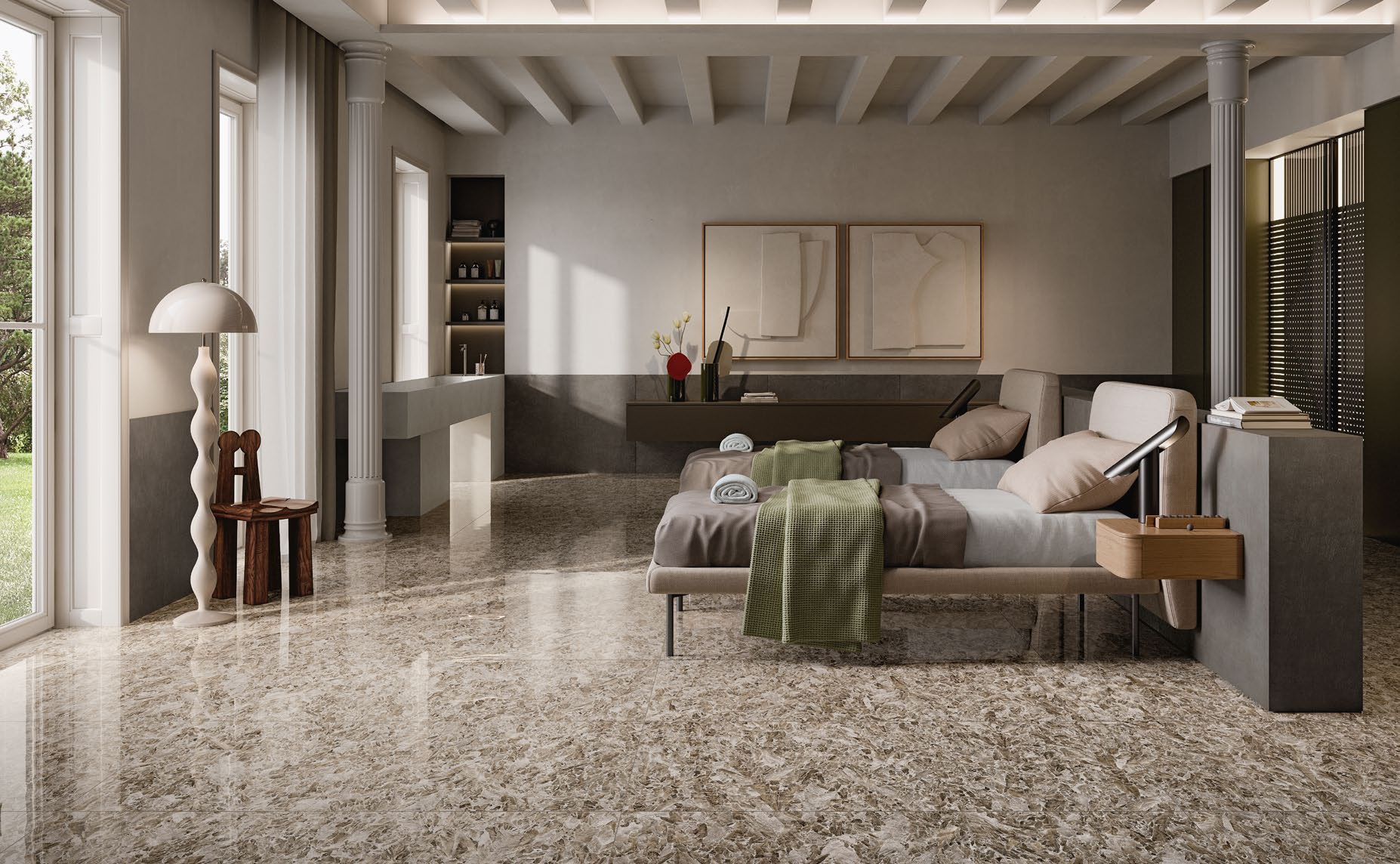 Porcelain Ceramic Surfaces - Marble/Granite