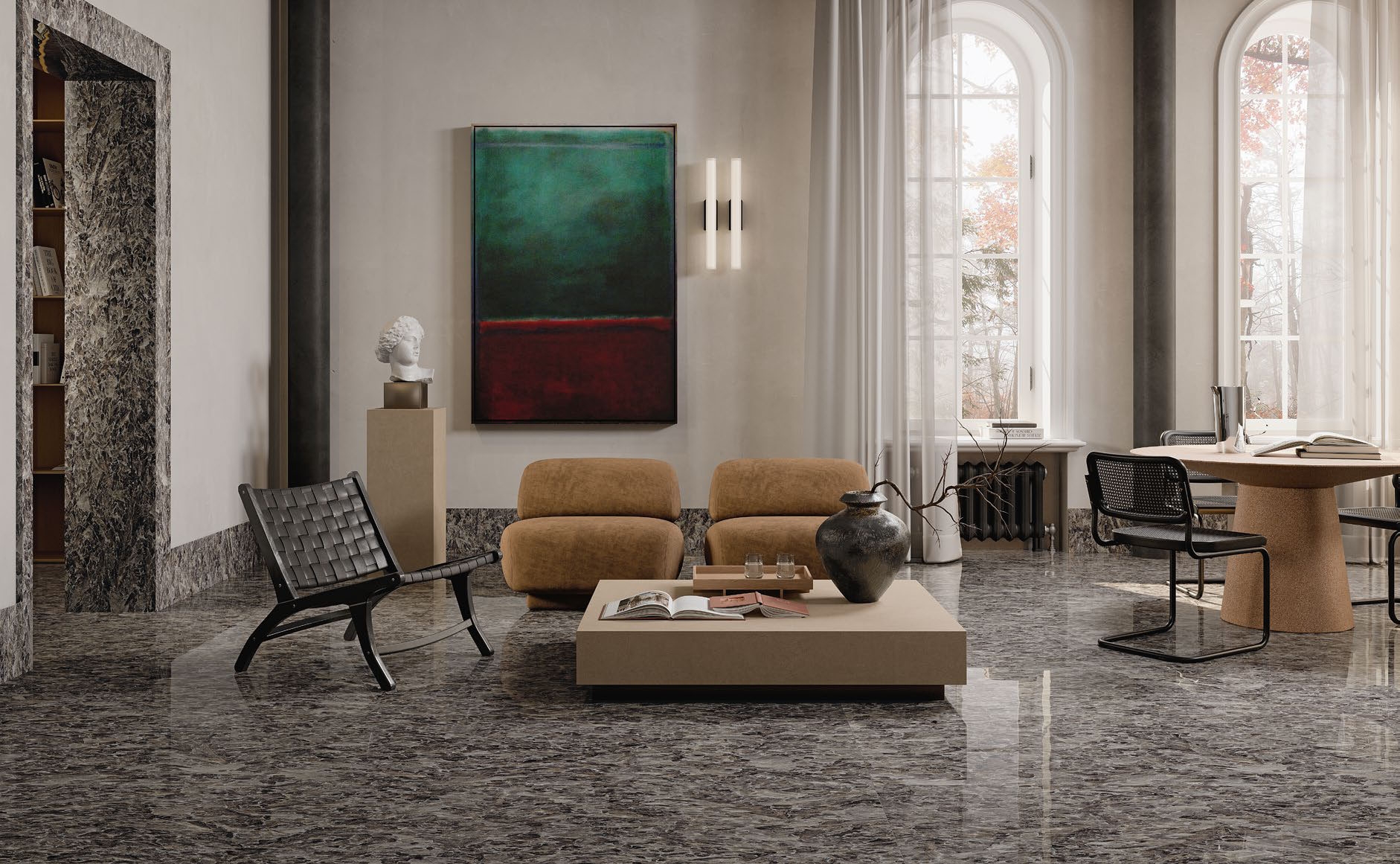 Porcelain Ceramic Surfaces - Marble/Granite