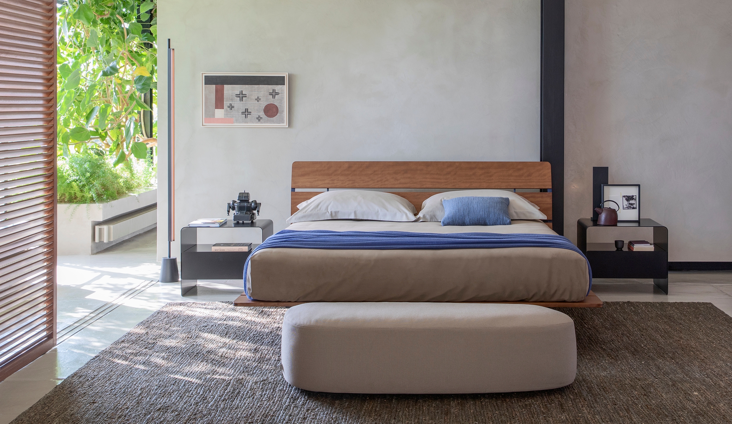 Exposed Slate Bed | Tadao