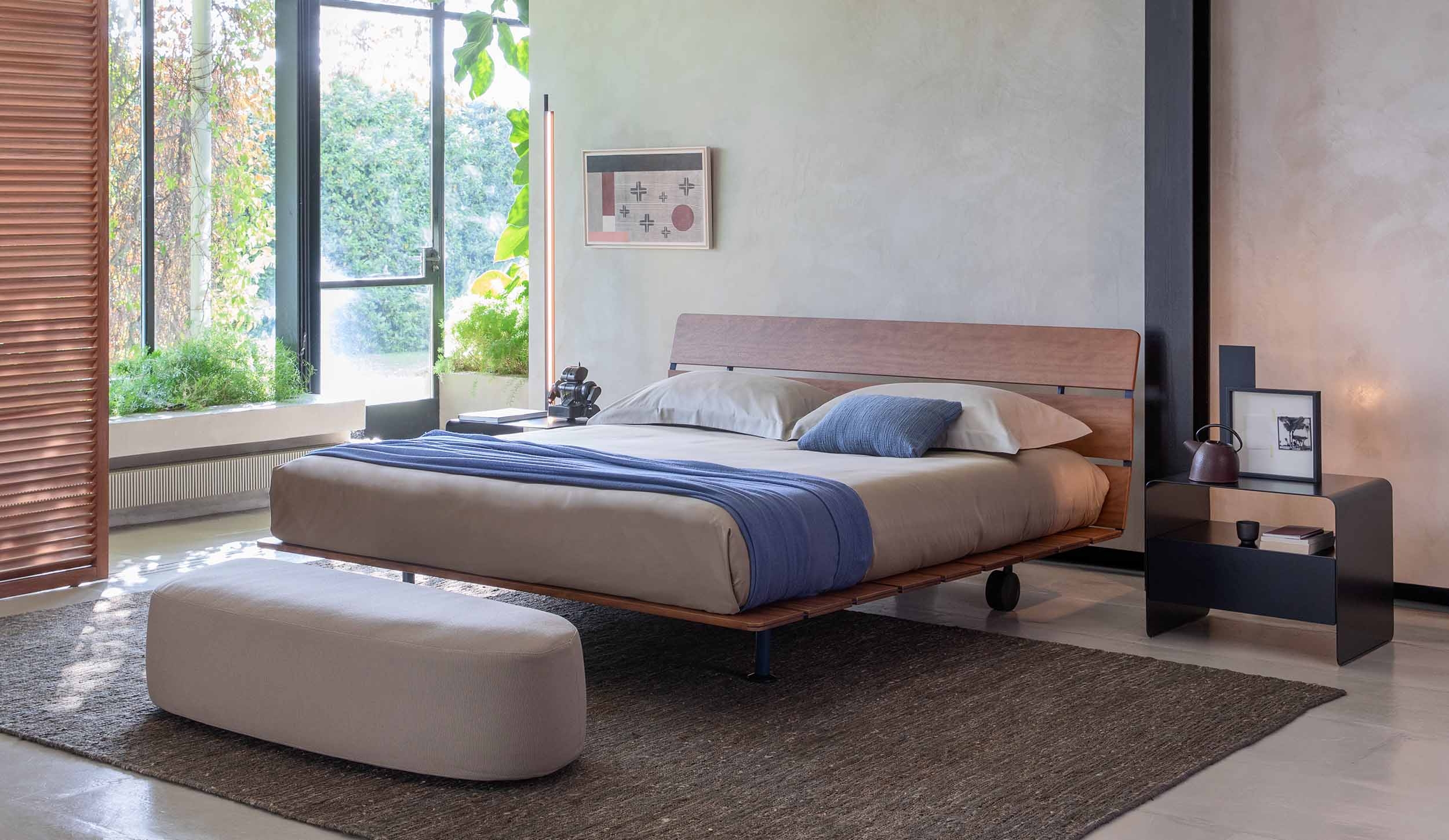 Exposed Slate Bed | Tadao