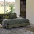 Bed With Upholstered Metal Frame | Icon