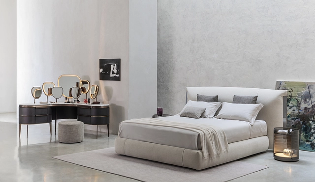 Bed With Soft Padded Headrest | Amal