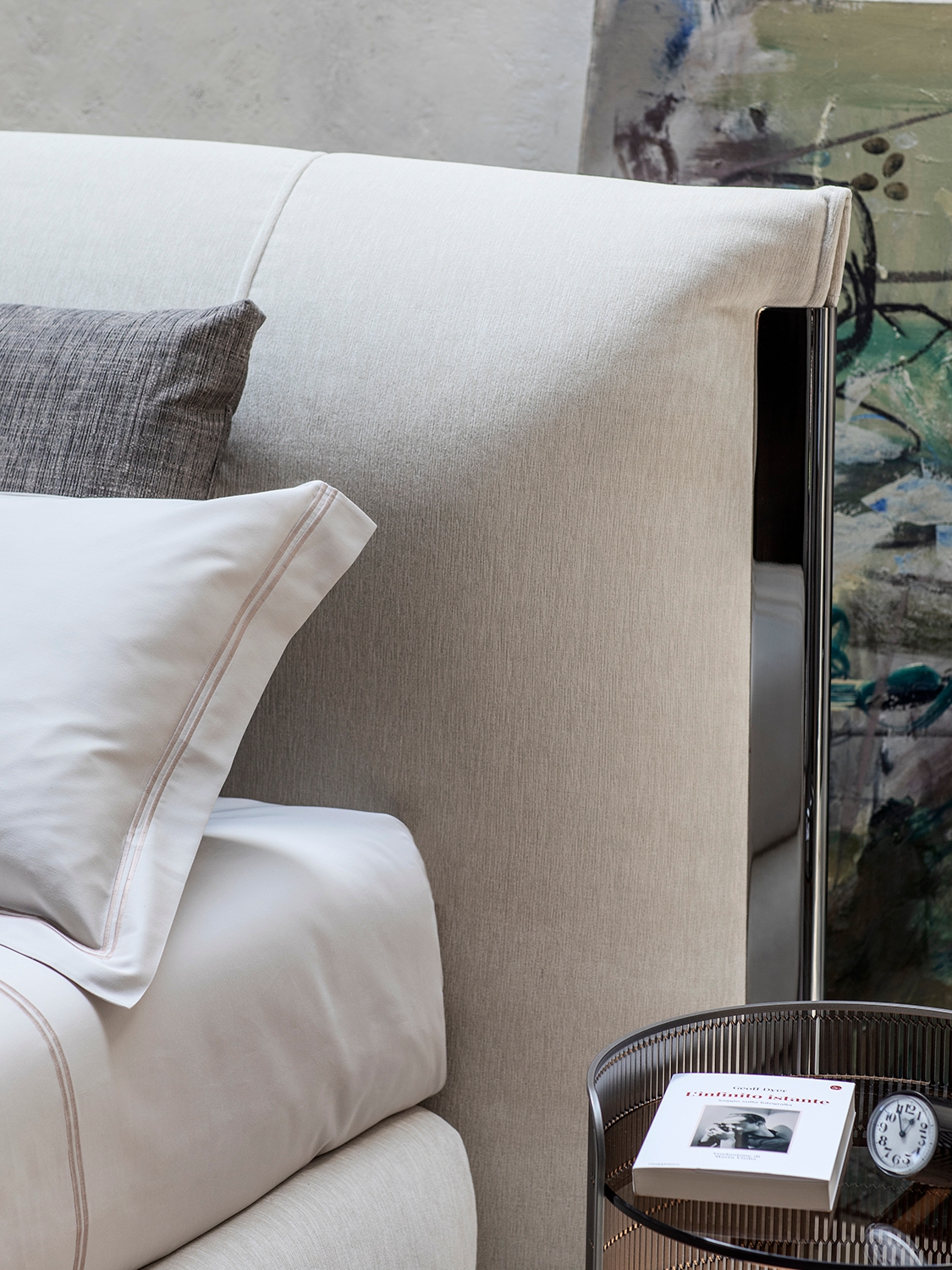 Bed With Soft Padded Headrest | Amal