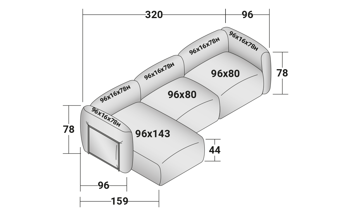 Modular Seating System | Fiocco