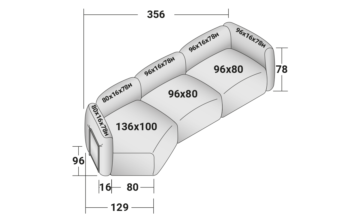 Modular Seating System | Fiocco