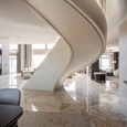 Helical Staircaise at XXII Carat Penthouse