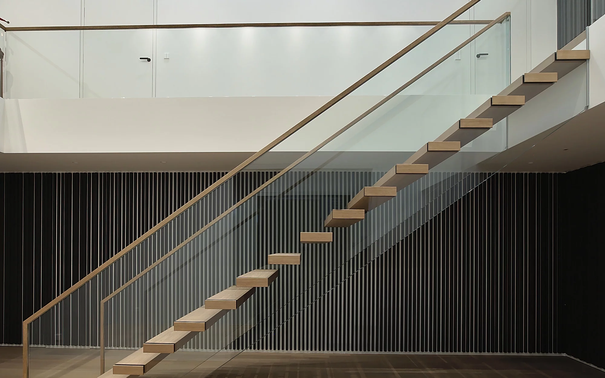 Floating Staircase at Residence in Germany