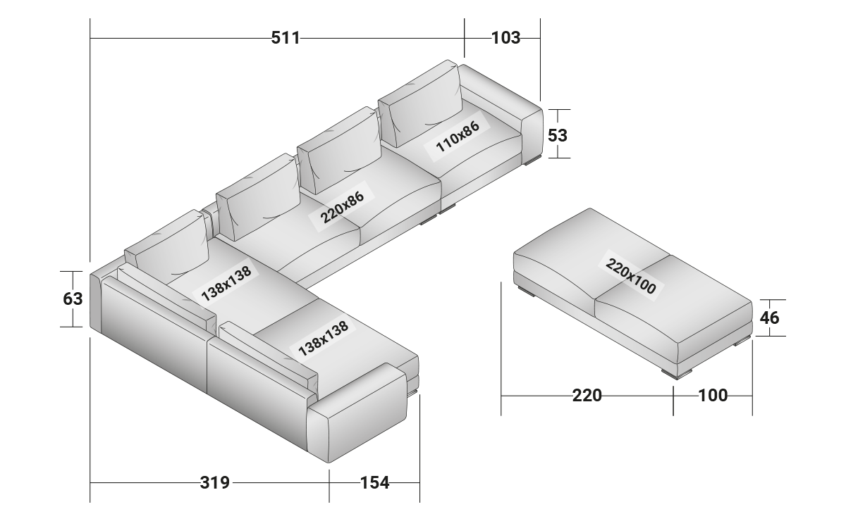 Modular Sofa | MyPlace
