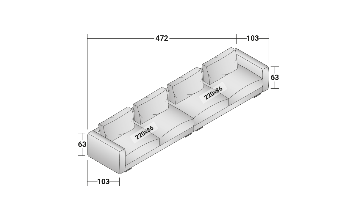 Modular Sofa | MyPlace