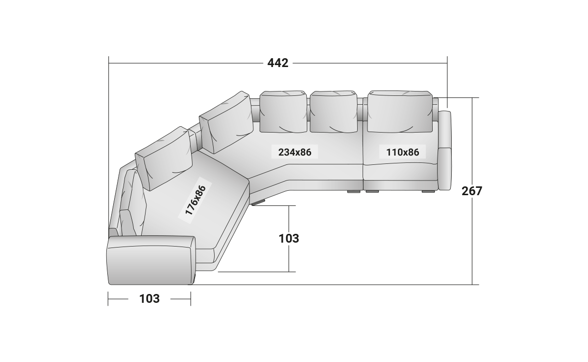 Modular Sofa | MyPlace