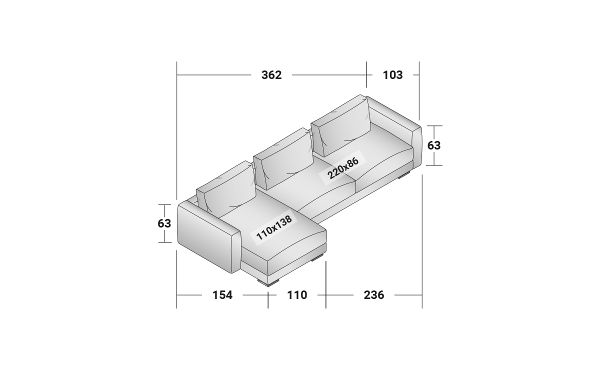 Modular Sofa | MyPlace