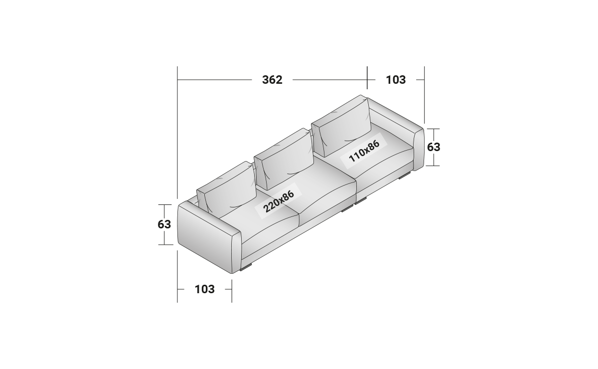 Modular Sofa | MyPlace