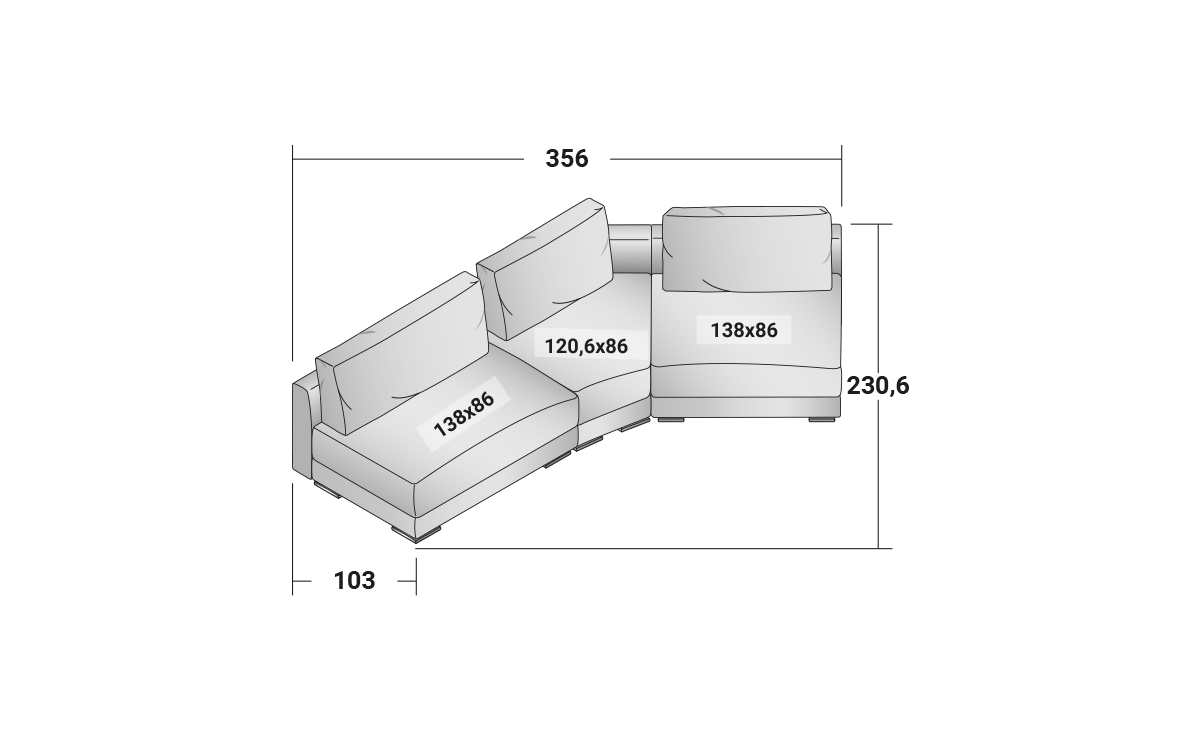 Modular Sofa | MyPlace