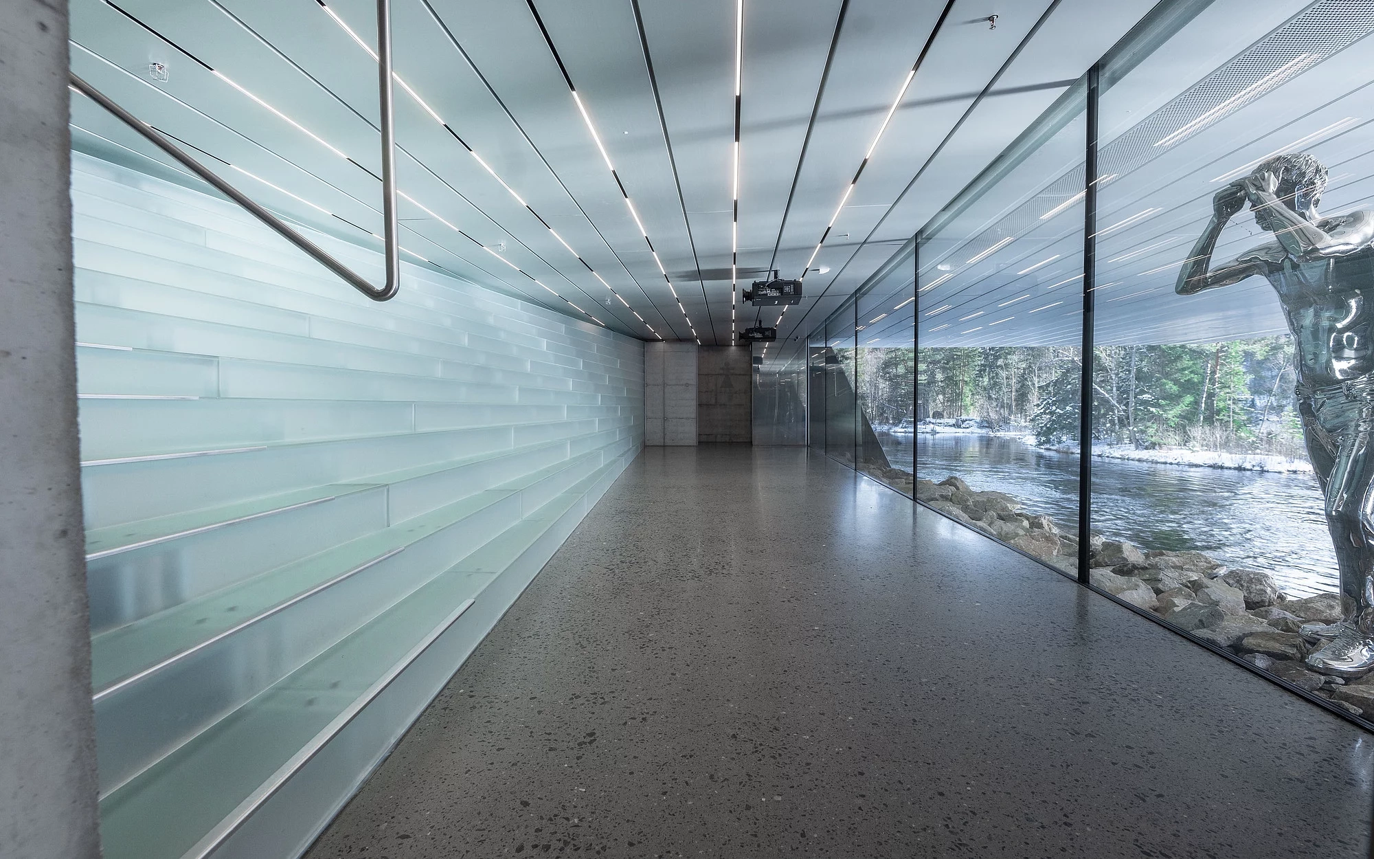 Glass Stairs at the Twist Museum