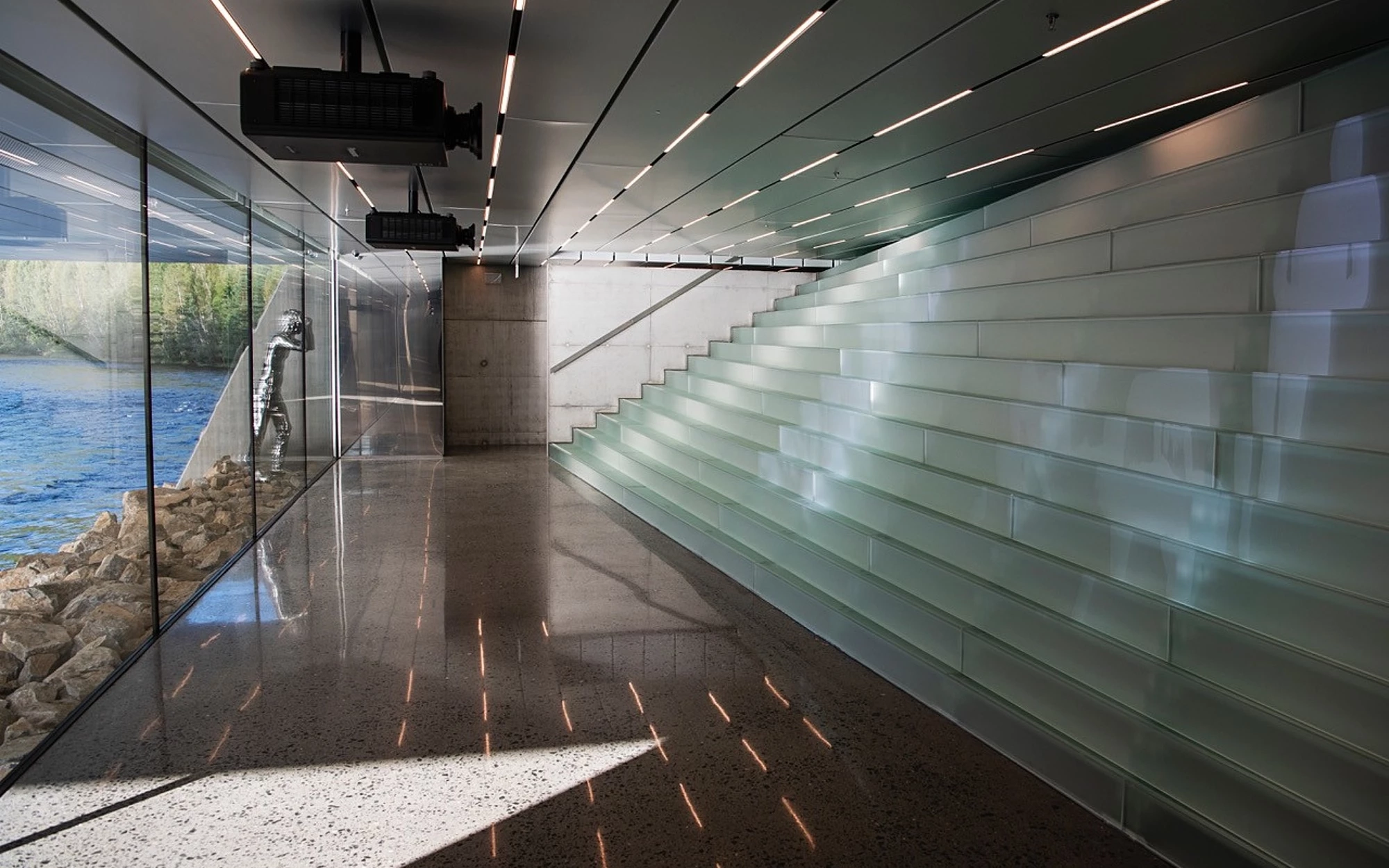 Glass Stairs at the Twist Museum