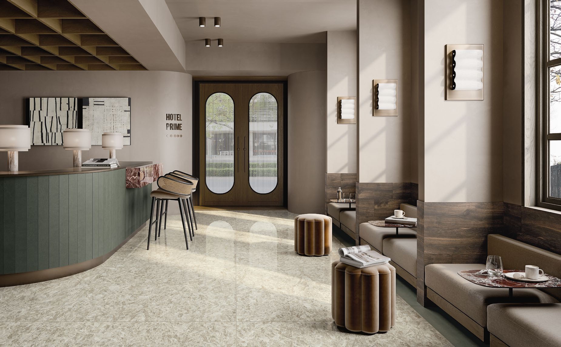 Porcelain Ceramic Surfaces - Marble/Granite