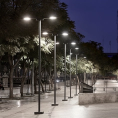 Luminarias de exterior para espacios urbanos