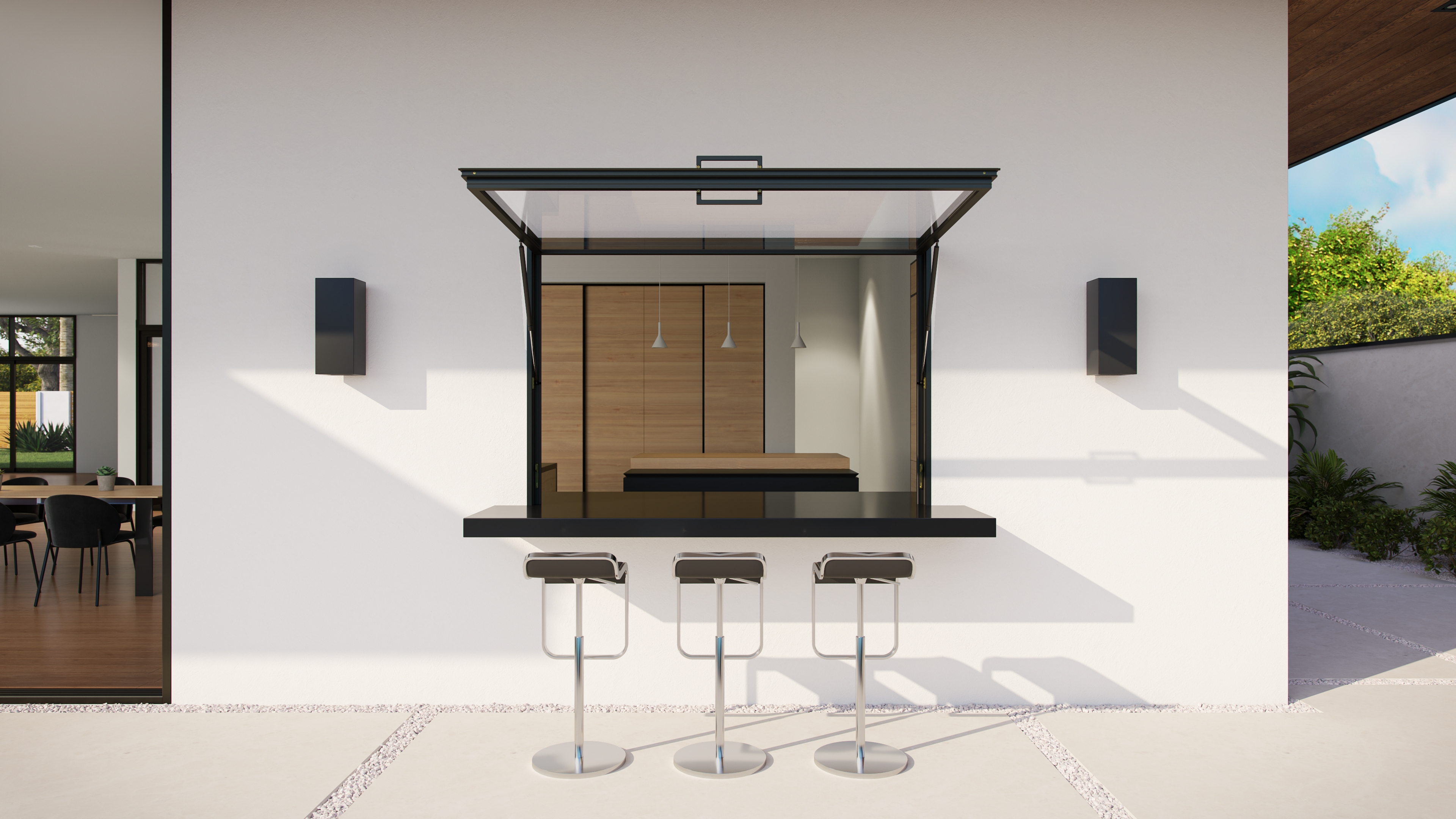 Series 7665 Pass-Through Awning Window